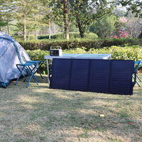 Le chargeur de panneau solaire pliable portable 100W prend en charge tous les périphériques USB