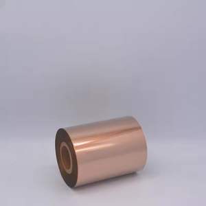 โรงงานขายส่งริบบิ้นการถ่ายเทความร้อน 110*300 สีขี้ผึ้งเรซิ่นความร้อนริบบิ้นใช้งานร่วมกับ Zebra - Product Image 4