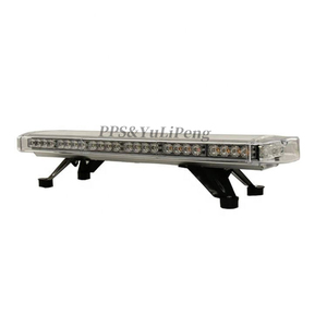 Barre lumineuse d'avertissement d'ambulance d'urgence blanche ambre 56 <span class=keywords><strong>LED</strong></span> montée sur le toit de <span class=keywords><strong>80CM</strong></span> - Product Image 1