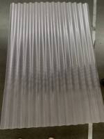 2,5mm 2,8mm 3mm BH Prismatische Geprägte Wellplatten aus Polycarbonat für Terrassendächer