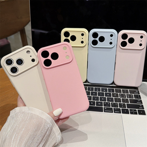 Funda de silicona líquida con forro de microfibra para iPhone 17 16 15 14 Pro, funda magnética oficial para iPhone 18 Pro Max - Product Image 1