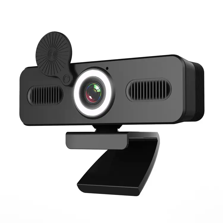 2022 Factory Wholesale High Definition web camera 1080P HD USB Cover Latop Computer Webcam for PC with microphone