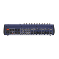 Console de mixage professionnelle M12 avec 8 entrées micro, égaliseur 4 bandes, double processeur DSP 99, carte son USB, alimentation fantôme 48V et OTG 32 bits 384K