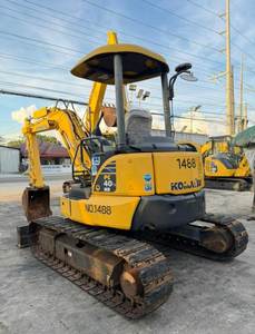 Mini-excavatrice d'occasion Komatsu PC40 4 tonnes à moteur diesel certifiée CE EMC, chenilles en caoutchouc, brise-roche, moteur KYB, engrenage - Product Image 6