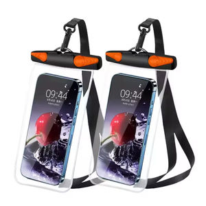 Nueva funda impermeable para teléfono con clip patentada para deportes, natación y buceo. - Product Image 1