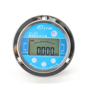 Dial 4" Dial 200 Psi Heat Resistant Digital Pressure Gauge for Measuring Vacuum Pressure