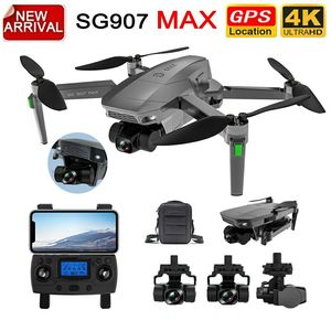 Drone ZLRC RC <span class=keywords><strong>SG907</strong></span> <span class=keywords><strong>MAX</strong></span> avec caméra à cardan 3 axes HD 4K GPS 5G FPV 1,2 km de portée, quadricoptère sans balais professionnel - Product Image 3