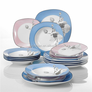 Fábrica árabe floral moderna 30PCS Precio al por mayor Juegos <span class=keywords><strong>de</strong></span> vajilla <span class=keywords><strong>de</strong></span> cerámica Juego <span class=keywords><strong>de</strong></span> platos <span class=keywords><strong>de</strong></span> cena Juego <span class=keywords><strong>de</strong></span> vajilla <span class=keywords><strong>de</strong></span> porcelana <span class=keywords><strong>de</strong></span> lujo - Product Image 5