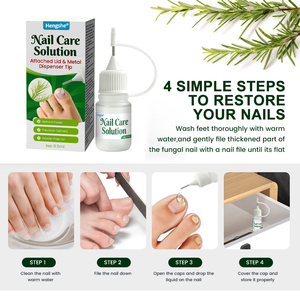 Solution réparatrice pour les ongles atteints <span class=keywords><strong>de</strong></span> mycose, améliore efficacement les ongles épais et abîmés, soin topique liquide sûr - Product Image 5