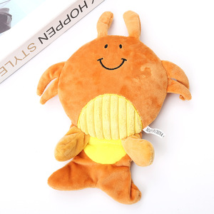 Factory Wholesale Eco-Friendly Cartoon Big Round <b>Squeaker</b> Plush Pet <b>Toy</b> for Dogs and Puppies Indoor Use - Product Image 5