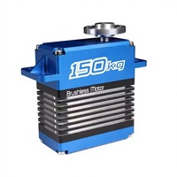 Servomoteur numérique à couple élevé 150 kg 12-16,8 V HV avec engrenages métalliques, moteur brushless CNC, étanche IP67, pièces pour avions RC industriels BP150BLS