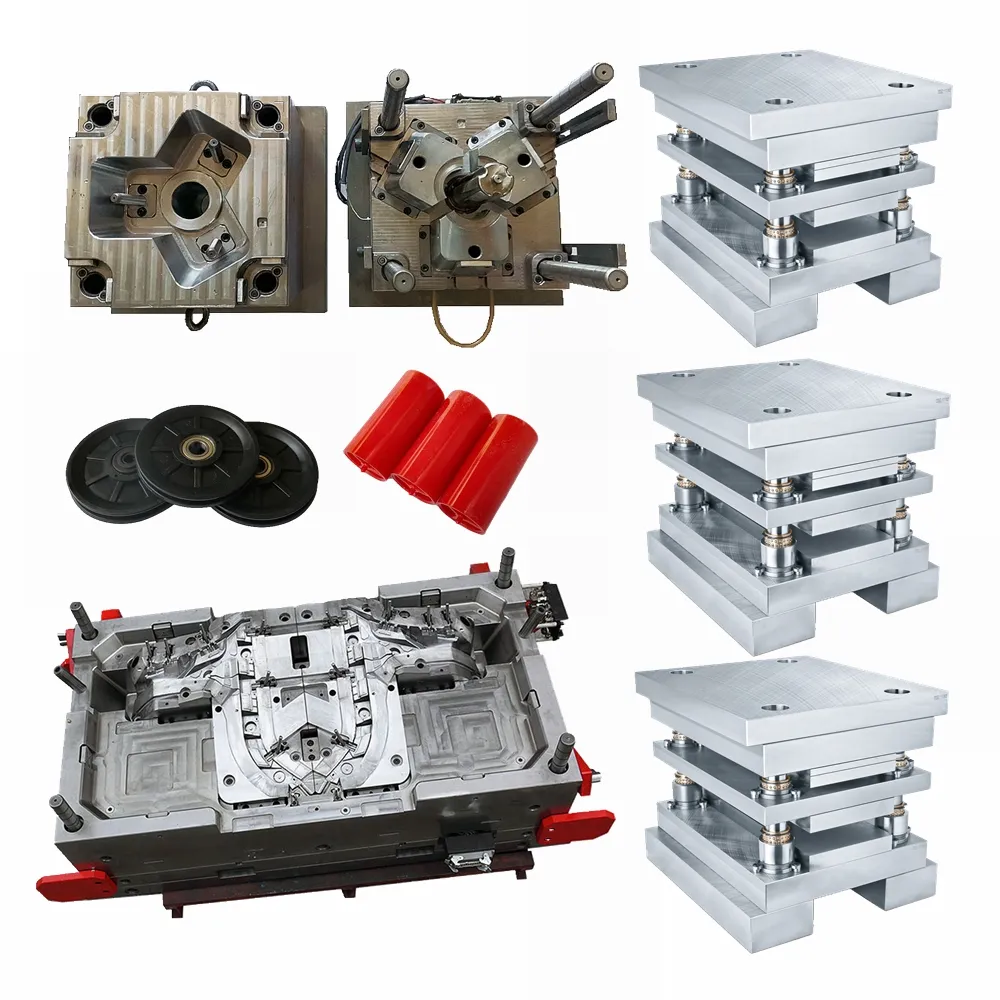 Formmaschine Kunststoff-Spritzgussform individualisierter Edelstahl-Di-Spritzguss Werkzeugteile Hersteller