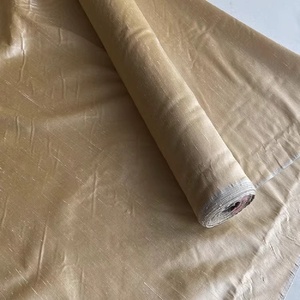 En stock <span class=keywords><strong>Tissu</strong></span> en soie <span class=keywords><strong>Doupion</strong></span> personnalisé 100% pure soie de luxe brillant rigide régulier pour doublure de vêtement - Product Image 6