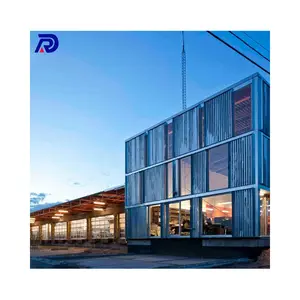 ready made prefabricated steel office building prefab metal offices building steel commercial canopy for office construction