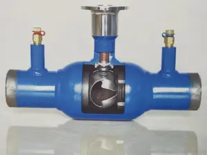 STAINLESS STEEL SOFT SEAL BALL VALVE Q361F DN 100 WATER/GAS WITH LOW PRESSURE MEDIUM TEMPERATURE PRODUCED IN LIAONING