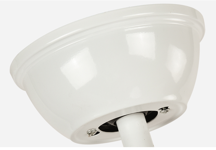 Breezelux hot selling 42" power AC DC abs leaves decorative ceiling fan efficiency fancy ceiling fan