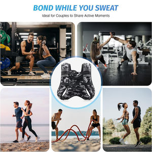 Chaleco de Peso Ajustable Bulufeite con Relleno de Arena de Hierro, Capacidad de 6LB-30LB para Entrenamiento de Fuerza CrossFit, Diseño Duradero, Aumenta la Musculatura - Product Image 6