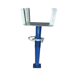 La construction <span class=keywords><strong>domestique</strong></span> utilise des vérins réglables de haute qualité pour les accessoires d'échafaudage en acier Têtes de fourche en forme de U - Product Image 1