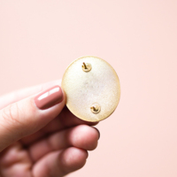 Posso e io voglio ispiratore distintivo citazione spille accessori artigianali in metallo personalizzato rosa floreale duro smalto Pin fiore