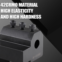 SBHA Hilfswerkzeugblock aus Legierungsstahl 16mm-50mm Schnellwechsel-Werkzeughalter für CNC-Drehmaschine und Fräsmaschine