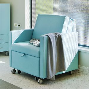 Sillón reclinable para el cuidado de la salud con ruedas, sofá cama médico - Product Image 6