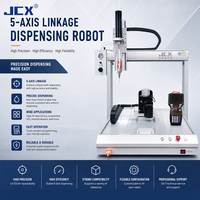 Robot Dispensador de Pegamento de Silicona de Alta Precisión, Automático, Giratorio, de Escritorio, Multi-5 Ejes, para PCB LED