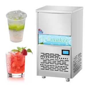 Ice maker 20kg-120kg ice pellet machine fully automatic ice cube machine