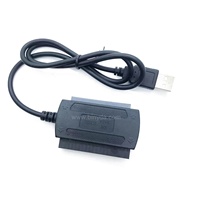 Câble convertisseur adaptateur USB 2.0 USB vers SATA IDE pour disque dur 2.5 3.5 HDD 60321 câble USB vers SATA