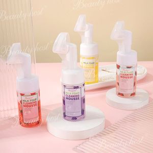 Beauty Host Fruit Amino Acid Mousse Face Wash Pore Massage Brush Gentle Foam Face Wash Brightening Hydrating Soothing for Family - Product Image 2