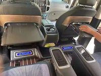   Modification de l'intérieur de la voiture Alphard, amélioration du dossier des sièges de la deuxième rangée, table pliante électrique pour voiture, petite table pliante