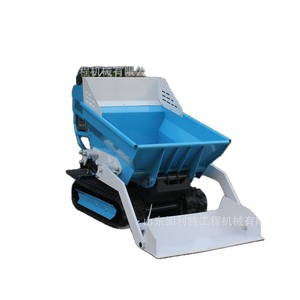 Mini <b>Dumper</b> <b>Track</b> Loader Small Hydraulic Self-Loading Transport Vehicle Compact Design Construction Site Use - Product Image 5