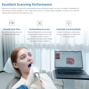 Escáner <span class=keywords><strong>Intraoral</strong></span> Dental <span class=keywords><strong>Shining</strong></span> <span class=keywords><strong>3D</strong></span> Aoralscan Lync con IA - Product Image 5