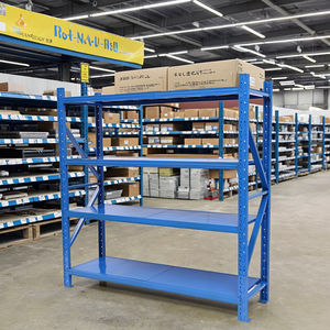 מותאם אישית כבד פלדה אחסון מתלה מתכת מתכווננת מדפים מערכת oem זווית מדף יחידת מדף עבור שימוש פנימי - Product Image 6