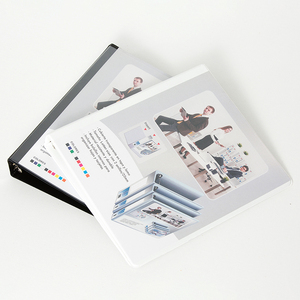 PP مجلد مكتبي من البلاستيك حلقة د للمدرسة وحلقة س الموثق الدائري اللوازم المكتبية - Product Image 2
