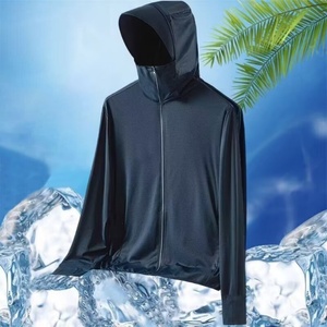 Ultralight Breathable UPF Hooded Windbreaker, Plus-Size <b>Cooling</b> Sun Protection <b>Jacket</b> for Summer - Product Image 3