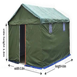 Tente de secours pour chantier extérieur, toile épaisse, imperméable, abri d'urgence, grande tente, conforme aux normes de l'ONU - Product Image 5