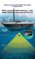 LY 01D Vente directe usine Nouveau modèle 2024 Bateau de pêche avec sonar de détection d'appâts, croisière entièrement automatique, résistance au vent et aux vagues de niveau 5, GPS