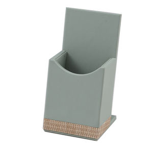 Boîte à thé en cuir personnalisée plateau boîte <span class=keywords><strong>de</strong></span> <span class=keywords><strong>rangement</strong></span> <span class=keywords><strong>de</strong></span> bureau plateau à café accessoires <span class=keywords><strong>de</strong></span> chambre d'hôtel - Product Image 2