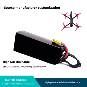 6S 8000mAh Lithium <b>Battery</b> 2317g Light Weight 67*73*185mm Power Supply Pack For Large Agricultural Unmanned Rotorcraft - Product Image 3