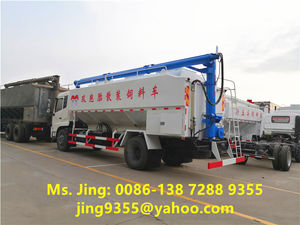 DONGFENG 4x2 Camión de reparto de alimentos a granel 22m3 Camión portador de alimentos a granel a la venta en <span class=keywords><strong>Yemen</strong></span> - Product Image 3