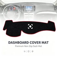 Pour Infiniti G25 G35 G37 2008-2013 (V36) Q60 2014 2015 Q40 2015, housse de tableau de bord, protection de la console centrale, accessoires automobiles