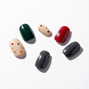 Kiss New York Wonderland Gelup Miami - Juego de 24 Uñas Artificiales para el Cuidado Diario de la Piel, para Todo Tipo de Piel - Product Image 1