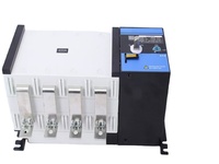 Commutateur de transfert automatique à double alimentation, type isolé, 4P 400A/250A, triphasé quatre fils, qualité PC avec contrôleur