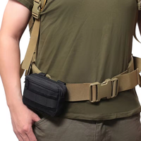 Pochette en nylon personnalisée du système Molle Petits sacs à attacher à la ceinture Sac à dos Pratique Randonnée