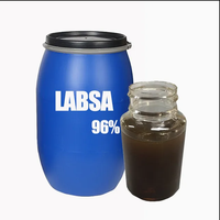 Acide Dodecylbenzène Sulfonique (LABSA) 96% de Qualité Industrielle, Liquide Brun, Matière Première Chimique Quotidienne pour Détergent et Savon Liquide
