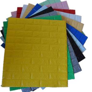 Pegatinas Decorativas de Pared con Diseño de Ladrillo Grande para Decoración de Arte Mural en Sala de Estar de Hotel - Product Image 3