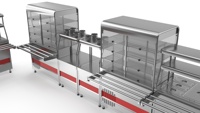 Matériel de restauration pour buffet en libre-service en acier inoxydable, avec bacs chauffants et réfrigérés électriques