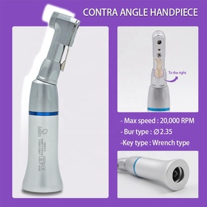 Besto Dental Kit de pieza de mano de alta y baja velocidad Botón pulsador Motor de aire de contraángulo Juego de pieza de mano de alta velocidad 4 agujeros - Product Image 3