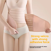 Corset abdominal élastique en graphène post-partum avec soutien pelvien respirant et serre-taille pour l'amincissement après césarienne