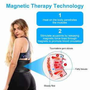 Ejercicio térmico espontáneo Cinturón térmico Soporte de disco intervertebral <span class=keywords><strong>lumbar</strong></span> para hombres y mujeres Cuidado de la salud de la cintura - Product Image 4
